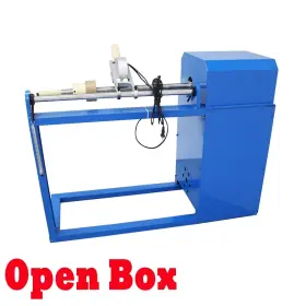 010044-open Techtongda Open Box 220v Electric Paper Tube Cutter Slitting Machine Cuting Length 26.38ftft