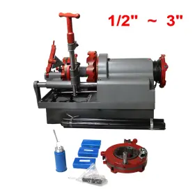 Techtongda 300451-a 3-inch Electric Threading Machine Water Pipes With Cutter