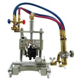 44-028357da Techtongda Manual Pipe Propane Flame Cutter/beveler For Metal Tube Cutting And Fabrication