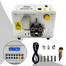 Sf-057214 Techtongda Pipe Cut Machine 110v 500w 1-20mm Diameter Silicone/ Heat Shrink/ Pvc Tube