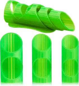 Teenyyou-yit3203-edrf Teenyyou 6 Pcs Foam Pipe Cutter Tool Green Insulation Cutting Guide