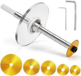 W6186 Thinkwork Inside Pipe Cutter For Pvc Hex Shank 5 Gold Saw Blades