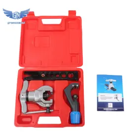 Gm2047200md Thomletha Eccentric Flaring Tools Set And 45 Tube Cutter Kit For 7 Dies Sizes 3/16 Inch -3/4