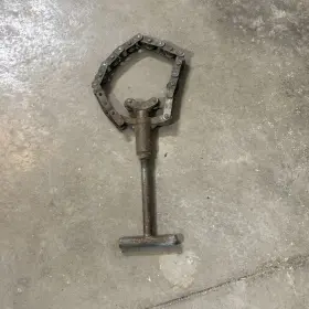Toledo No.b104 Beaver Chain Soil Pipe Cutter Used