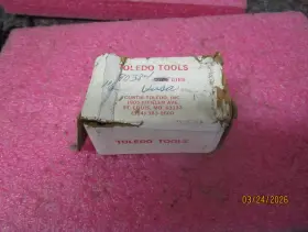 90384 Toledo Tools Qty 4 New Dies Versamatic 1 1/2 Inch Nc