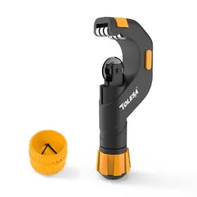 Tolesa 630808000232 Pipe Cutter Tool 3/16-2 Inch 5-50mm Heavy Duty Metal With