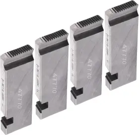 47770 Tonki 777200430578 4-piece Pipe Threading Die Set With Storage Case- Heavy Duty Npt Thread