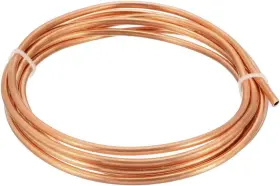 19011700 Uxcell Refrigeration Tubing 1/8 Inch Od X 5/64 Id 6.5 Ft Copper