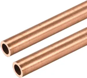 19101700 Uxcell Copper Round Tube 6mm Od 1mm Wall Thickness 300mm X