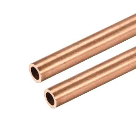 A19101700ux0423 Uxcell Copper Round Tube 6mm Od 1mm Wall Thickness 300mm X