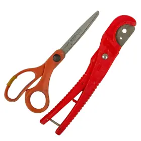Vf-32 Value Line Stainless Steel Shears 8 In Long Red And Vf32 32mm Hose Pipe Cutter