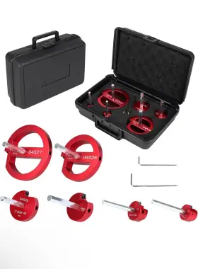 Xlb-1152-fu-xz Vapkat 6 Piece Plastic Pipe Fitting Reamer Toolkit Pvc/abs/cpvc/pe All Metal