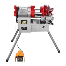 Vevor 197988514008 Electric Pipe Threader Machine 750w 28rpm Threading Cutter For 1/2 Inch To 2 Pipes