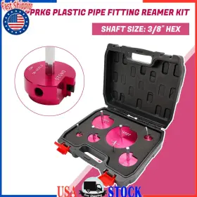 I040-a008 Vipjq 6 Piece 04529 For Pprk6 Plastic Pipe Fitting Reamer Kit For1/2 Inch Drills