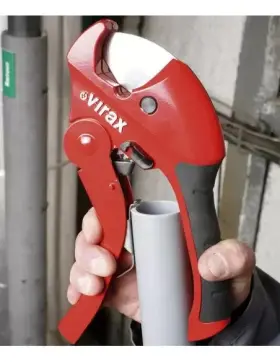 215042 Virax Ratcheting Plastic Tube Cutter