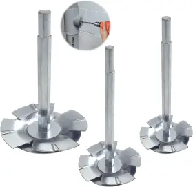 Xinhnmuu 445046757700 3pcs Pvc Pipe Reamer Set For Professional Plumber Fitting Saver In Size Of