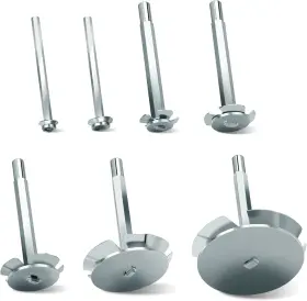 Xinrintong 711181256604 Pvc Fitting Saver 7 Pcs Pipe Reamer Tool For Removing Sch 40 From Hub 1/2 Inch