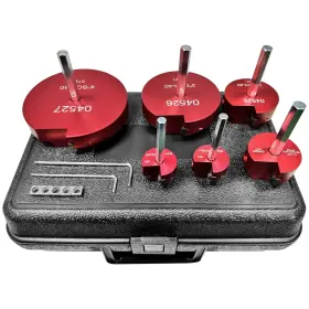 Xinrintong 751713869711 6 Piece Plastic Pipe Fitting Reamer Kit 3/4 Inch 1 1-1/2 2 3 4ftft Pvc Re