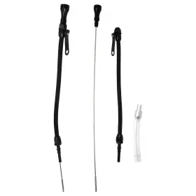 Xspander 6015-8-h Stainless Steel Oil Dipstick Tube With Black Housing - Compatible Wi