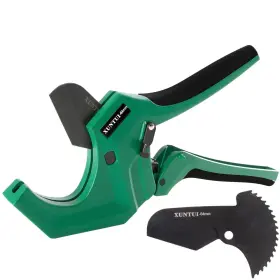Xt600623 Xuntui Professional Ratchet Pvc Pipe Cutter For 2 Inch 64mm With Extra Blade Hea