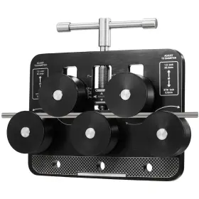 Yeejinhong Y129ac-am-26 Adjustable Tubing Straightener Tool For 3/16 Inch 1 Pipe Brake And Fuel Lines