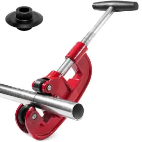 Yoshin 760646575279 1/8-2 Inch Heavy Duty Pipe Cutter With An Extra Blade Rigid Cutters Metal Pip