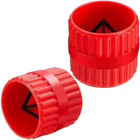 Yrmj 608571254039 2 Pieces Red Innerouter Reamer Pipe And Tube Deburring Tubing Chamfer Too