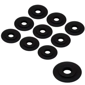 Zor230316-001 Zorfeter 10 Pcs Manganese Steel Replacement Cutter Wheels Black Spare Wheel