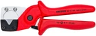 Knipex 90 10 185, Pneumatic Hose Cutter, 7 1/4", Bare Plastic New. Price: $82.53.