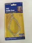 Brasscraft T410 Pvc Cable Saw - 25IN New. Price: $5.99.