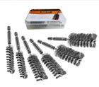 6PCS Wire Bore Brush For Drill 1/2 3/4 Stainless Steel Copper Pipe Cleaner New. Price: $22.99.