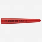 Knipex Insulated Plastic Slip-on Cap, Conical, For Bare Live Cables, Conductor New. Price: $14.95.