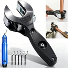 Ratcheting Tubing Cutter, Copper Pipe 5/16" To 1/8", 2 New. Price: $26.68.