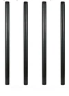 Geilspace 1" Pre-cut Black Metal Pipe, Industrial Steel 28", New. Price: $39.99.