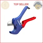 Workpro Ratchet Pvc Pipe Cutter, Up To 1-5/8", Plastic And Tubing Fo New. Price: $23.99.