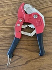 Orbit Heavy Duty Pvc Pipe Cutter With Rubber Handle 1/2" - 1" Used. Price: $15.00.