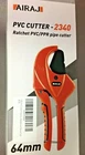 Airaj Pvc Cutter, 2340, Ratchet Ppr New In Box. Price: $20.00.