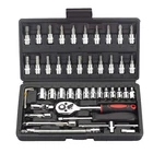 Flzosper 46-PIECE 1/4-INCH 45 Teeth Screwdriver Socket & Bit Set Combin... New. Price: $21.99.