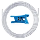 Yoopai Ptfe Teflon Tubing With Cutter, 2.5MM 4MM 2.5ID*4OD-5M, White Brand. Price: $13.35.