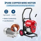 120FT Electric Drain Auger 1100W Manual Feed Sewer Snake 6 Cutter Set 4-8IN Pipe New. Price: $520.84.