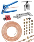 25 Ft 3/16IN Copper Coated Brake Line Flaring Tool Kit, Includes 3-IN-1 Tube ... New. Price: $43.52.