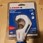 Lenox Tubing Cutter 1/8 To 1-3/8 Pipe Size, Model 21011TC138 New. Price: $25.98.