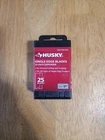 (25-PK) Husky Single Edge Blades 1003 040 652 New. Price: $10.25.