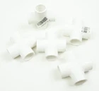 Charlotte Pipe 1/2" X Pvc Solvent Cross Fitting SCH40 5 Pack New. Price: $10.00.