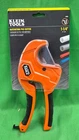 Klein Tools 50063 1-1/4 Ratcheting Pvc Pipe Cutter New (B6). Price: $15.00.