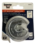 Superior Tool 1/2" Quickcut Tubing Cutter New. Price: $14.95.
