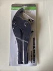 Sealed Pittsburgh Finger Release Ratcheting Pvc Pipe Cutter Cuts 1-5/8" #66971 New. Price: $11.00.