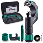 Xuntui Tube Cutter Set, Pipe 3/16"-2" Od & Mini 1/8"-7/8" ... New. Price: $43.62.