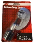 Ace Deluxe Tube Cutter For To 1-1/8" Tubing 45222 New. Price: $9.95.