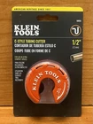 Klein Tools C-style 1/2 Tubing Cutter 50055 Copper Pipe 12MM New. Price: $16.96.